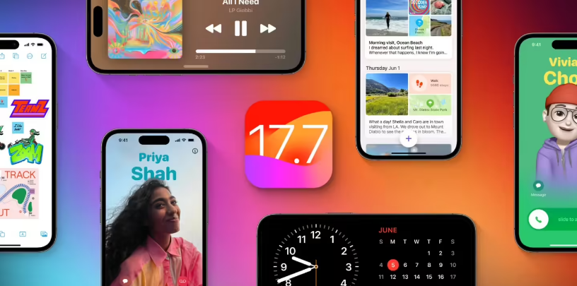 新兴苹果手机维修分享苹果 iOS / iPadOS 17.7.1 正式版推送 